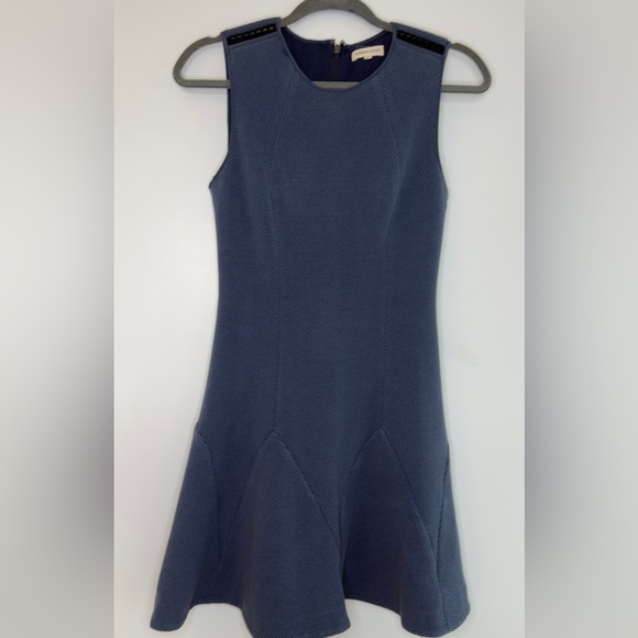 Rebecca Taylor Dresses & Skirts - Rebecca Taylor Textured Navy Dress